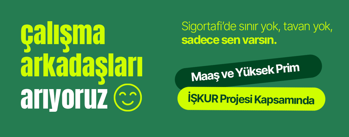 Çağrı Merkezi Sigorta Satış Temsilcisi Aranıyor