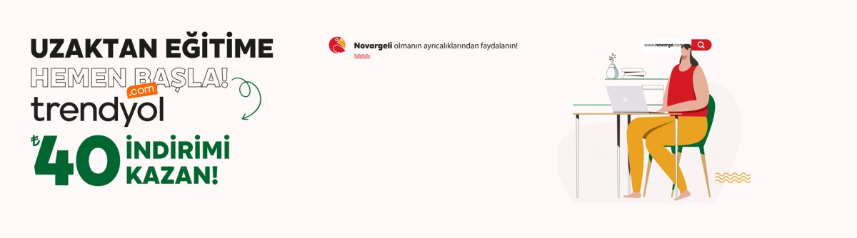 Novarge ve trendyol.com'dan 40 TL İndirim Kodu Kampanya Koşulları