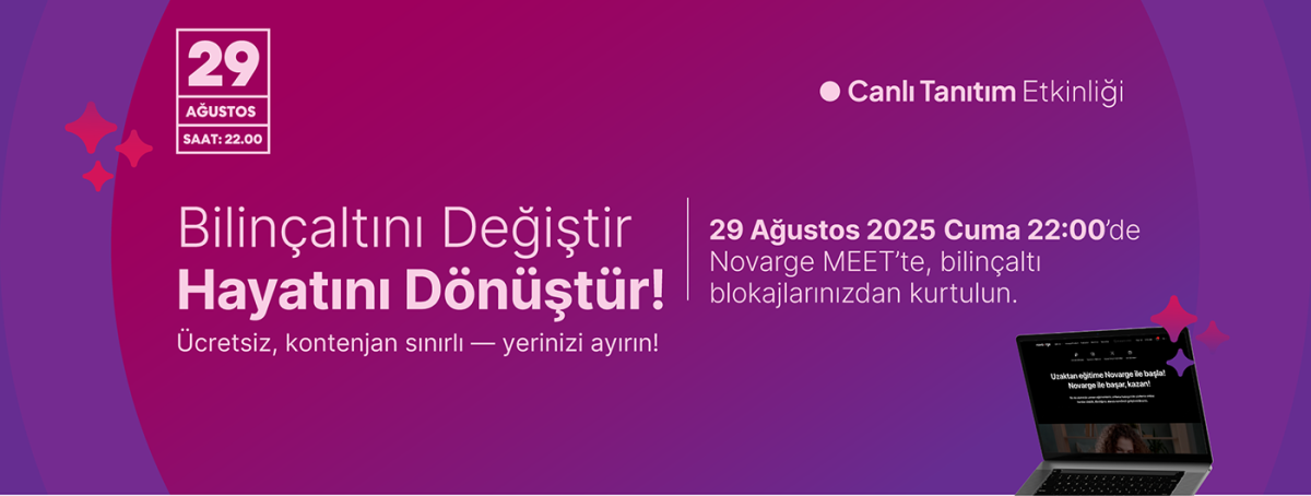 Bilinçaltını Değiştir, Hayatını Dönüştür – Canlı Yayın Etkinliği