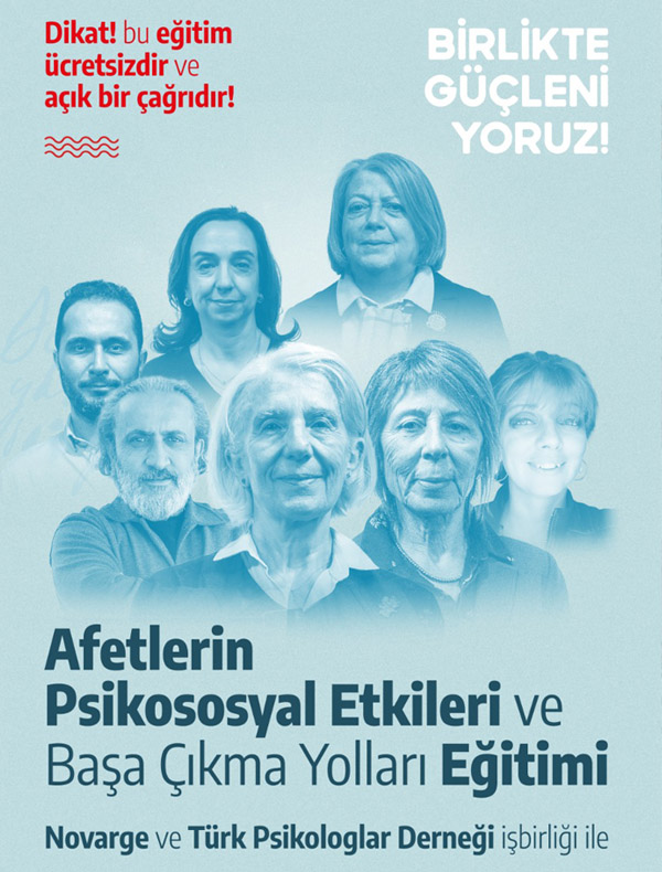 Novarge ve Türk Psikologlar Derneği'nden Ücretsiz Psikoeğitim